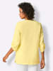 creation L Leinen-Bluse in zitrone