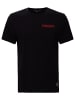 King Kerosin King Kerosin KING KEROSIN Shirt im Retro Style mit Back Print Red Baron in schwarz