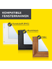 EASYmaxx EASYmaxx Moskitonetz für Fenster mit selbstklebendem Klettband 2er-Set - 110x13