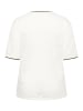 KAFFE curve T-Shirt kurzarm KCbella Loose fit in Chalk