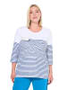 Ulla Popken Langarmshirt in schneeweiß