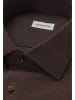 Seidensticker Flanellhemd Slim in Braun