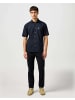 Wrangler Kurzarmhemd 1 Pocket in Black