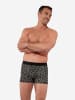 HOM Retro Boxer Boxer Briefs Red Rock in black print