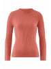 Hessnatur Strick Pullover in pfirsichrot