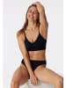 Schiesser Bustier mit Pads in Schwarz