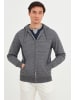 BLEND Kapuzensweatjacke BHVelno in grau