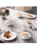 Villeroy & Boch 6er Set Teetassen Anmut Platinum No.1 140 ml in weiß