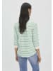Hessnatur Ringel-Shirt in jadegrün