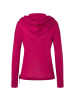 super.natural Kapuzensweat W FUNNEL HOODIE in Dunkelrot