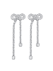 Elli Ohrringe 925 Sterling Silber Schleife in Silber
