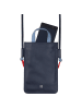 DuDu Faro Handytasche Leder 13 cm in navy