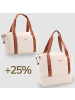 FERGÉ Kofferset Hartschale 5-teilig Koffer Set Reisegepäck MILANO in beige