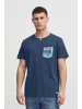 BLEND T-Shirt BHTee in Blau
