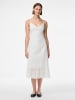 Pieces Kleid ohne Ärmel in Bright White
