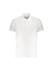 Calvin Klein Weißes Baumwoll-Polohemd