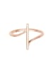 Elli Ring 925 Sterling Silber Geo in Rosegold