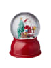 Butlers LED Schneekugel X-MAS Santa in Rot