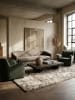 KADIMA DESIGN Hochflor-Teppich Flauschig DOVEL Berber Abstrakt Wohnzimmer Modern in Natur