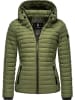 Marikoo Steppjacke Samtpfote in Dusty Olive