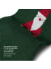 von Jungfeld Tennissocken Weihnachtsmotive in Santa - Green