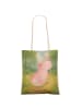 Mr. & Mrs. Panda Shopper Axolotl Tanzen Design ohne Spruch in Weiß