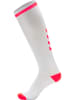 Hummel Hummel High Indoor Socken Elite Multisport Unisex Erwachsene Feuchtigkeitsabsorbierenden in WHITE/DIVA PINK