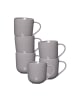 Ritzenhoff & Breker 6er Set Kaffeebecher Levi in 400 ml in Grau