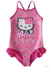 Hello Kitty Hello Kitty Badeanzug mit Rüschen Schwimmanzug Einteiler in rosa