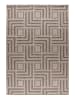 Vivorum Wohnzimmer Kurzflor Teppich Nibru 825 in taupe