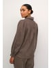 Kaffe Langarm - Hemd KAhermine Regular fit in Major Brown C.