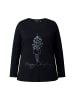 Ulla Popken Longsleeve in schwarz