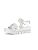 Gabor Fashion Plateau Sandalen in silber