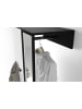 byLiving Kompaktgarderobe ANDORRA in weiß - B 55, H 187,5, T 40,5 cm