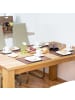 relaxdays 12 teiliges Tischset in Braun - (B)45 x (T)30 cm