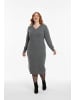 Shape Of You Kleid in Anthrazit