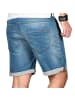 Alessandro Salvarini Jeansshorts Salvarini-Shorts-Multi4 in Hellblau