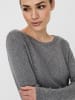 Vero Moda Strickkleid in Medium Grey Melange