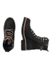 Camel Active ISA Boot aus echtem Leder in Schwarz