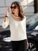 WITT WEIDEN Feinstrickpullover in champagner