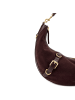 Les Visionnaires Enya Schultertasche Leder 46 cm vinyard red