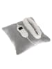 Adler Europe Adler AD 7412 Heizkissen mit Handöffung 38 x 38  cm - 8 Heizstufen, Grau in Grau