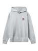 F4NT4STIC Hoodie London Red Bus Bestickt in grau meliert