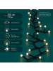 LUMINEO Lichterkette CHERRY Compact Twinkle 350 LED 7,5 m, schwarzes Kabel in warm weiß