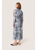 Soaked in Luxury Jerseykleid SLHartley A-shape in Dark Navy Landscape Print