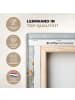 OnlyWow Leinwand Bilder Goldfarben