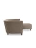 58 aufm Kessel GARTENLOUNGE Set 2 Brandie 206x77x176 mit Outdoorbezug in braun