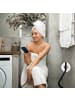 relaxdays WC Garnitur Schwarz - (B)18,5 x (H)75 x (T)18,5 cm