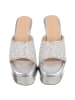 Ital-Design Sandale & Sandalette in Silber