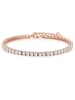 Glanzstücke München Armband aus Messing mit Zirkonia in roségold